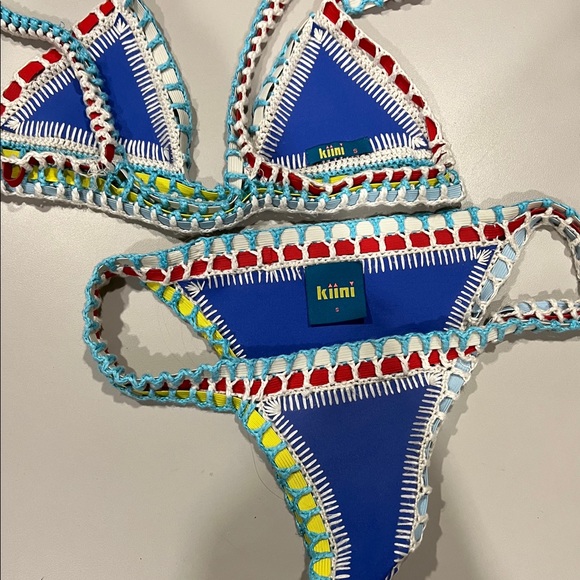 KIINI Other - KIINI Tuesday blue bikini top and bottoms
